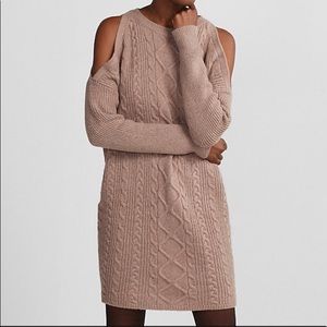 Cable Knit Sweater Dress